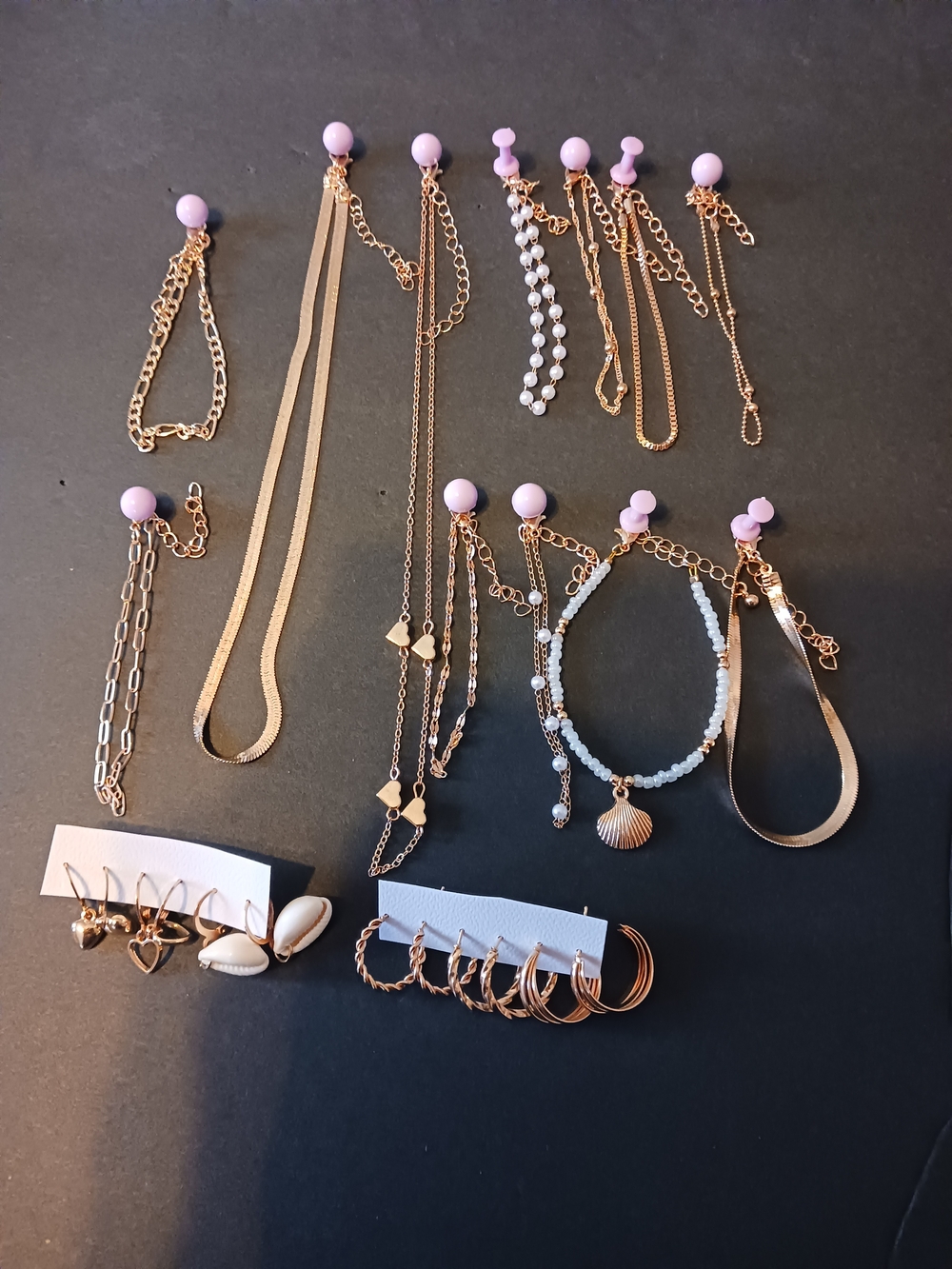Gold Tone Costume Jewelery